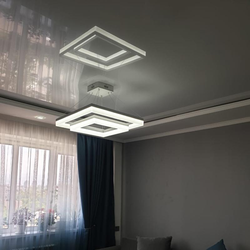 LED люстра Квадраты 160W 3000-4500-6500К